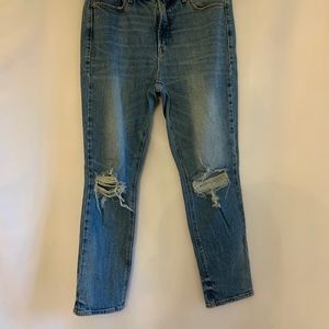Old navy power straight high rise size 8 jeans